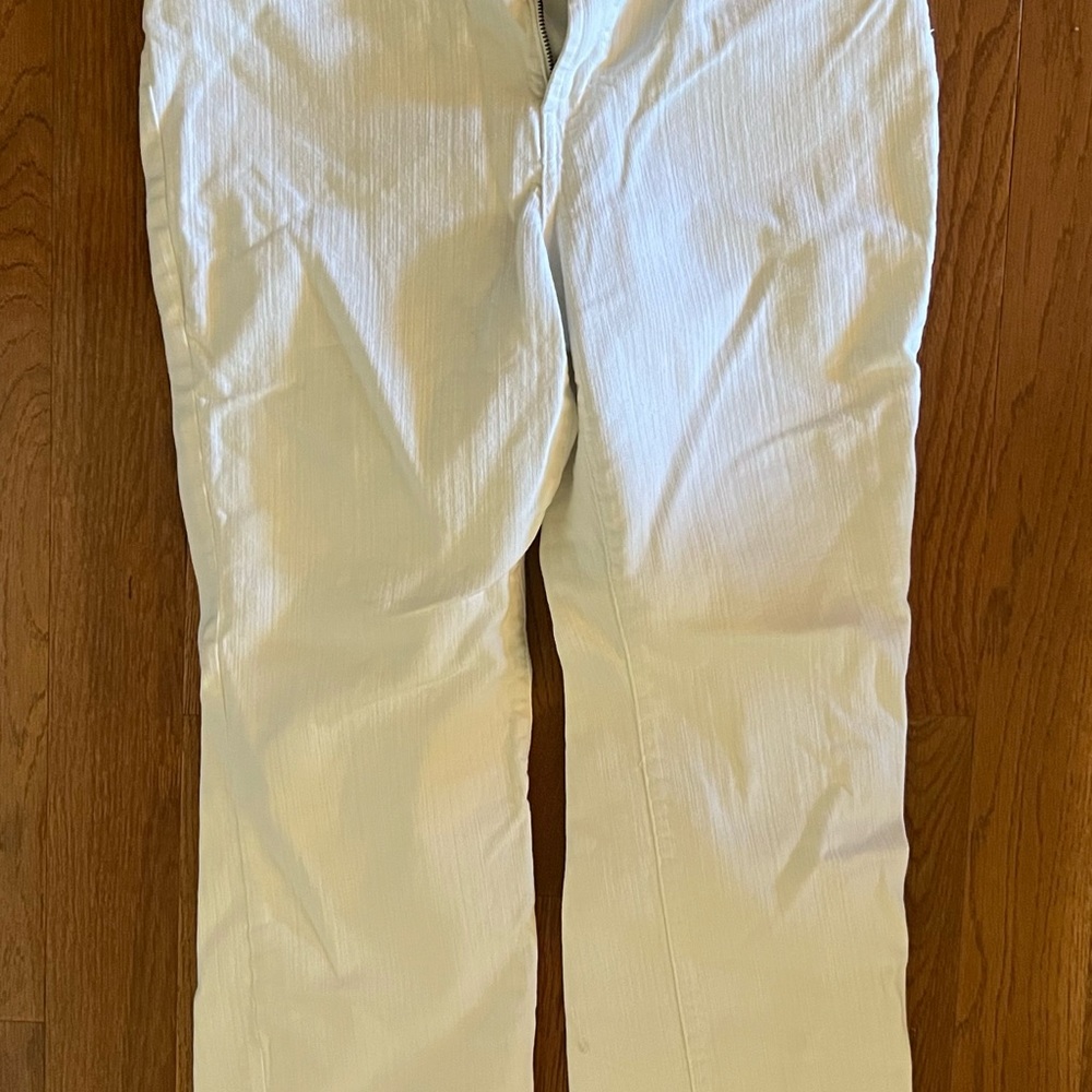 White so slimming Chicos platinum series size 1 short.